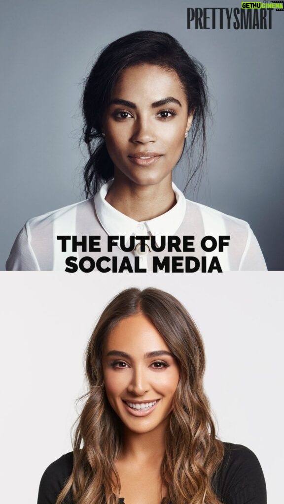 Danielle Robay Instagram - PRETTYSMART with @sineadbovell Q💡: With a technological revolution on the horizon, what will the future look like? Will it change how we work, gather (concerts, movies, sports) our family structures, social media? A 💋: Futurist @SineadBovell shares how AI will ignite a new era. She also shares the rules she has set for herself + her brain health around social media: “I think in the future we are going to look at social media the way we look at cigarettes.” The full episode is on Youtube + anywhere you listen to podcasts.