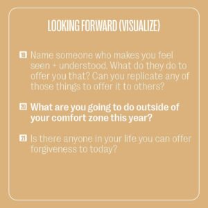 Danielle Robay Instagram - 2024: the answers we are searching for come to us when we ask ourselves the right questions. 

Four years ago I looked back on my list of goals and I had not hit one (personal or professional). So I did some research + started intention setting in a new way. It works. Start with these 24 questions + then head to the PRETTYSMART anywhere you get podcasts— I layout the whole process in 6 minutes! 

New years intentions can feel corny or even overwhelming. But they don’t have to be. My new years wish for you is that the version of you you catch yourself daydreaming about becomes your reality this year. The promise I can make you is that if you start with these questions you will be steps closer to it. And…some stuff you didn’t know was under the surface will arise 💭💡💋