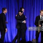 Danny Ramirez Instagram - Surreal night for Fanboy. I was honored to speak to an absolutely talent packed house at the very end of the night, directly after speeches by Steven Spielberg, Michelle Yeoh and Colin Farrell… and what did I say? After blacking out for 4 minutes it ended along the lines of… and the best film award goes to TOP GUN: MAVERICK! Then I handed off the best film award to a couple legendary friends… 🤯 Concluding a beautiful night celebrating a year of unbelievable films. Congratulations to the entire @topgunmovie and @paramountpics family ❤️