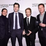 Danny Ramirez Instagram - Surreal night for Fanboy. I was honored to speak to an absolutely talent packed house at the very end of the night, directly after speeches by Steven Spielberg, Michelle Yeoh and Colin Farrell… and what did I say? After blacking out for 4 minutes it ended along the lines of… and the best film award goes to TOP GUN: MAVERICK! Then I handed off the best film award to a couple legendary friends… 🤯 Concluding a beautiful night celebrating a year of unbelievable films. Congratulations to the entire @topgunmovie and @paramountpics family ❤️