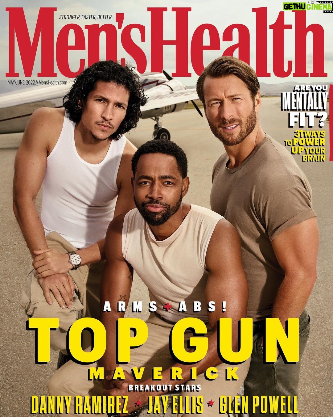 Danny Ramirez Instagram - An absolute honor to share the cover of @menshealthmag with Jay and Glen. Ya’ll better be grabbing yourself a copy! Photo #2: bunnies… 🐰🐰✈️✈️ EIC: @richdorment Photographer: @aspictures Fashion Director: @tedstaffordstyle Styling: @jennyricker Grooming: @dianaschmidtke1 Writer: @whatisnojan Entertainment Director: @whatisnojan