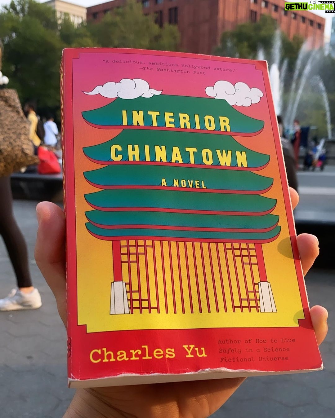 Danny Ramirez Instagram - For my birthday I want you to buy yourself a copy of Interior Chinatown by Charles Yu. I’m not even going to try and express how amazing this book is so you can discover all of it on your own. #InteriorChinatown #CharlesYu