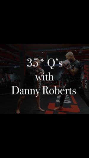 Danny Roberts Instagram - 𝟑𝟓* 𝐐𝐮𝐞𝐬𝐭𝐢𝐨𝐧𝐬 𝐰𝐢𝐭𝐡 𝐃𝐚𝐧𝐧𝐲 𝐑𝐨𝐛𝐞𝐫𝐭𝐬 🎙

Ahead of the fight, I invite you guys down to @ufcgymnottingham and answer some rapid-fire questions on @ufceurope fight week, @liverpoolfc, my ultimate @ufc avengers squad, exciting UK-based fighters and my favourite KOs 🥊 I’m asking everyone back home to show some support tonight on the prelims that will be shown on @ufcbtsport at 01:30am BST 🇬🇧

powered by @myoband 💪🏽🔋

#UFC #UFC274 #UFCEurope #BTSport #MMA #UKMMA #HumanisingAthletes #MixedMartialArts #JonesWrestling #HKickboxing #NoLimits #CombatSports