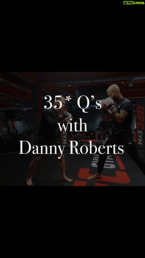 Danny Roberts Instagram - 𝟑𝟓* 𝐐𝐮𝐞𝐬𝐭𝐢𝐨𝐧𝐬 𝐰𝐢𝐭𝐡 𝐃𝐚𝐧𝐧𝐲 𝐑𝐨𝐛𝐞𝐫𝐭𝐬 🎙 Ahead of the fight, I invite you guys down to @ufcgymnottingham and answer some rapid-fire questions on @ufceurope fight week, @liverpoolfc, my ultimate @ufc avengers squad, exciting UK-based fighters and my favourite KOs 🥊 I’m asking everyone back home to show some support tonight on the prelims that will be shown on @ufcbtsport at 01:30am BST 🇬🇧 powered by @myoband 💪🏽🔋 #UFC #UFC274 #UFCEurope #BTSport #MMA #UKMMA #HumanisingAthletes #MixedMartialArts #JonesWrestling #HKickboxing #NoLimits #CombatSports