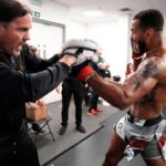 Danny Roberts Instagram - Two weeks until I’m back chopping it up stateside with the 🐐 Hope you’re ready for me @coachstrout 🤣🇺🇸 #UFC #UFCEurope #MMA #UKMMA #MixedMartialArts #KillCliffFC #KCFC O2 Arena London