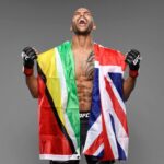 Danny Roberts Instagram - 🇬🇾🇬🇧𝙋𝙧𝙤𝙪𝙙 𝙤𝙛 𝙢𝙮 𝙝𝙞𝙨𝙩𝙤𝙧𝙮 𝙖𝙣𝙙 𝙥𝙧𝙤𝙪𝙙 𝙤𝙛 𝙢𝙮 𝙝𝙚𝙧𝙞𝙩𝙖𝙜𝙚 🇬🇧🇬🇾 During the pandemic I connected with my Dad and his side of the family after 33 years of the unknown. Growing up, I moved around the country from London to Bristol to Liverpool and always felt like a part of me was missing. As a kid, this used to transpire in the form of anxiety, aggression and violence without knowing the exact reasons why. I accepted that I would never know that side of my family and used my dad not being a part of my life as a form of empowerment and eventually channelled the anger and aggression in a manner that would see me start to earn me a living and end up competing in @UFC. Now, after meeting the ‘other side’ of my family, the source of my deeper motivation has completely switched and I have new found motivation. I have a dad. My sons have a grandad. I am able to see my ancestral roots and see myself in the faces of others. On Saturday, 30 strong of my Guyanese family were sat in front of the TV in London representing me as I was representing them. It meant everything to hold up the flag in victory and I’m incredibly proud to start my connection with them off on a win 🏆 #UFC #UFCEurope #UFCVegas40 #UnitedKingdom #Guyana #UKMMA #MMA #MixedMartialArts #Fighter #Warrior #Combat #CombatSports #SanfordMMA #JonesWrestling #HKickboxing #LasVegas #TeamChocolate UFC APEX