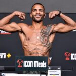 Danny Roberts Instagram - 𝟭𝟳𝟬.𝟱𝗹𝗯𝘀 ⚖️ On the money baby! 🎯 One of the best weight cuts I’ve ever done! Catch me representing tomorrow around 10pm @ufcbtsport LFGGG‼️🇬🇧 #UFC #UFCEurope #UFCVegas40 #MMA #MixedMartialArts #Fighter #Warrior #Combat #CombatSports #SanfordMMA #JonesWrestling #HKickboxing #LasVegas #TeamChocolate UFC APEX