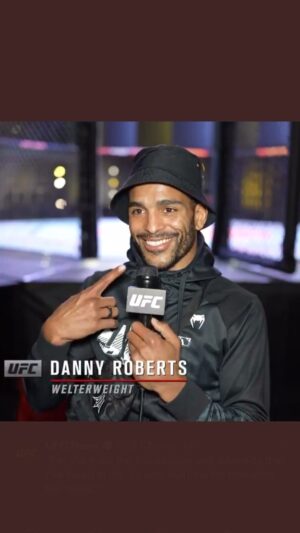 Danny Roberts Instagram - I sat down with UFC.com ahead of the big one this Saturday
night @ufc/@ufceurope, have a listen! I'm excited for this one! Tune in at 10pm 16 October on @ufcbtsport for fireworks! 🔥😁 #UFC #UFCEurope
#UFCVegas40 #MMA #MixedMartialArts #Fighter #Warrior
#Combat #CombatSports #SanfordMMA #JonesWrestling
#HKickboxing #LasVegas #TeamChocolate