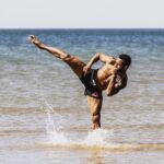 Danny Roberts Instagram - Perfect terrain to train 😉🥊🏖 @ufceurope [@richard_goulding 📸] #UFC #UFCEurope #FightIsland #YasIsland #MixedMartialArts #MMA #UKMMA #Liverpool #London #Bristol #TeamChocolate Wallasey