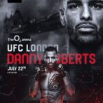 Danny Roberts Instagram - I hope you got your tickets yesterday because your boy is BACK! #UFCLondon 🇬🇧 22 July catch me at the O2 putting on a show for those who matter most 🫵🏽❤️ #TeamChocolate #UFCEurope #UFC #MMA #MixedMartialArts #KillCliffFC #KCFC