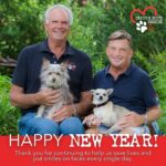 Danny Robertshaw Instagram – Happy New Year from Danny & Ron’s Rescue! 🎉 Thank you for helping us continue our mission to save lives every day ❤️🐶 
#ALifetimePromise #DannyRonsRescue #AdoptLove #HappyNewYear