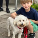 Danny Robertshaw Instagram - Smiling happy adopters and their new four-legged family members! Perfect matches made during our Danny & Ron’s Rescue WEF Adoption Event continuing through March 31st. #adoptlove #dannyronsrescue #alifetimepromise #rescuedogsofinstagram Wellington International