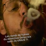 Dany Boon Instagram - ⚠️ Fun fact : c’est vraiment Dany Boon qui fait les fameux ronds de fumée de l’inspecteur Delacroix dans Murder Mystery ! Pas besoin d’effets spéciaux quand on s’entraîne avec de la vapeur d’eau. 💧