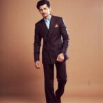 Darshan Raval Instagram - Big Surprise Tomorrow 5pm BE READY 🌈 Bespoke suit and shirt by:- @tenassi Conceptualised and styled by:- @epoch_by_karan Photographer:- @dieppj
