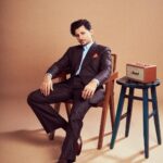 Darshan Raval Instagram - Big Surprise Tomorrow 5pm BE READY 🌈 Bespoke suit and shirt by:- @tenassi Conceptualised and styled by:- @epoch_by_karan Photographer:- @dieppj