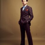 Darshan Raval Instagram - Big Surprise Tomorrow 5pm BE READY 🌈 Bespoke suit and shirt by:- @tenassi Conceptualised and styled by:- @epoch_by_karan Photographer:- @dieppj