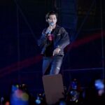 Darshan Raval Instagram – #Mannat Live for the first time 🫰💙✨