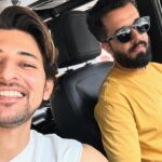 Darshan Raval Instagram - ‘HO MERE GAANO KE ALFAAZ TUM’ ❤️ Happy Birthday to my fav forever @ghuggss @mohtaaj_ I wish you create more magic with your words, and may you continue to give peacefulness to so many souls like me ✨🤗