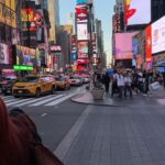 Darya Timoshenko Instagram - Lady Dasha in NY 🕰️ @totti.outfits Times Square, New York City