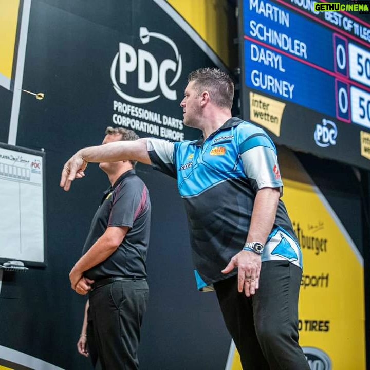 Daryl Gurney Instagram - PDC PLAYERS CHAMPIONSHIP 22 ROUND TWO DARYL GURNEY 5-6 Kevin Doets Despair for Daryl, as Doets takes the last three legs for victory. Legs in 12,15 and 11 darts from 4-3 down book the Dutchman a last 32 place. Daryl averaged 93.93 in defeat.