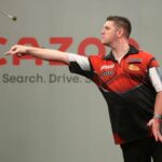 Daryl Gurney Instagram - PDC GERMAN DARTS OPEN ROUND TWO DARYL GURNEY 5-6 Martin Schindler Daryl is edged out in Jena. Consecutive finishes of 164 and 76 put Gurney 4-3 in front, but the German rallied to lead, and although Gurney forced a last leg, 'The Wall' prevailed to advance to the last 16.