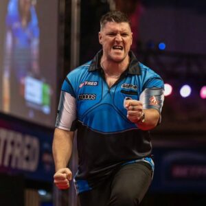 Daryl Gurney Instagram - PDC PLAYERS CHAMPIONSHIP 20
ROUND ONE RESULT:

DARYL GURNEY 6-0 Bradley Brooks

A blistering start in Barnsley for Superchin!

Legs in 13, 11 and 13 darts made it 3-0, and a 94 finish broke throw for a four-leg lead. A 108 checkout ended the contest, and Daryl ended with a 103.66 average.