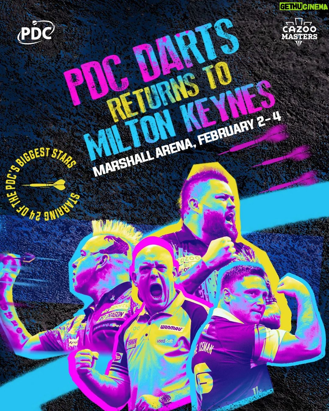 Daryl Gurney - 351 Likes - 🚨BREAKING NEWS🚨
Gerwyn Price has withdrawn from this weekend's Cazoo Masters, and Daryl has been called up as his replacement for the tournament!
Daryl will play either Joe Cullen or Josh Rock in round two on Saturday afternoon.
It's live on ITV Sport in the UK.
Good luck Chin!