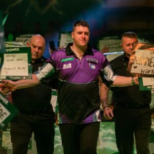 Daryl Gurney Instagram - I'm into the last 16, and I play Dave Chisnall at Ally Pally this afternoon.

Looking forward to getting back on the stage. Feeling in good form and ready to get the job done.

Thanks as ever for all of your support.

And to

@carquay 
@weekendoffender 
@winmauofficial