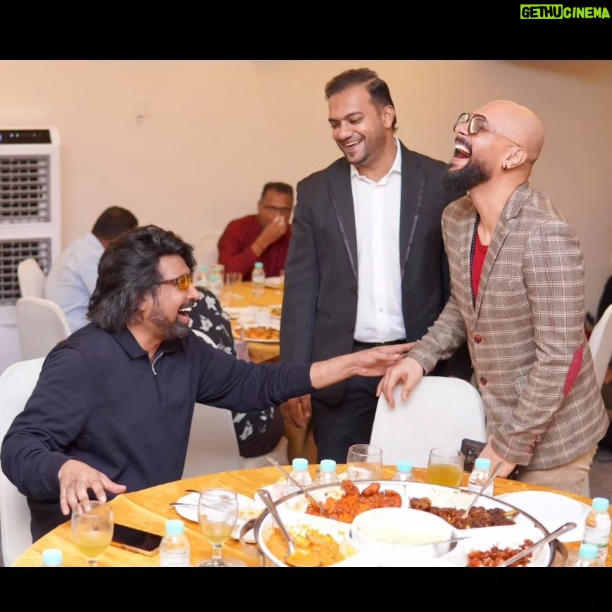 Dato Sri G Gnanaraja Instagram - In an inside joke moment with @mk_muthukumara at the launch and grand opening of Moksha Event Hall in Cyberjaya. MK, a very talented MC, one who's known to work a crowd and capture everyone’s attention while livening up the atmosphere during an event. Truly a versatile host, able to keep the interest level of the audience high while ensuring the smooth flow of the event. #DSG #GOLD #RAJA #DatoSriG #CapitalG #G #டிஎஸ்ஜி #கோல்ட் #ராஜா #டத்தோஸ்ரீஜி