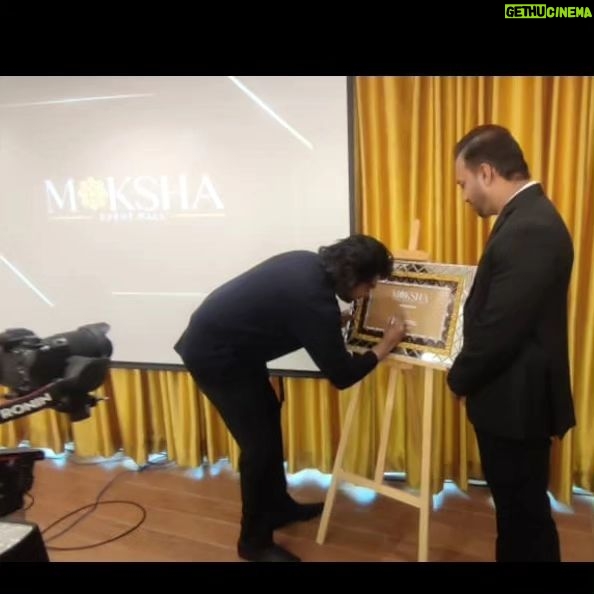 Dato Sri G Gnanaraja Instagram - Officiated the inauguration opening ceremony and grand launching of Moksha Event Hall @moksha.eventhall at Cyberjaya on 30th September 2023. My heartiest congratulations to the Founder & Managing Director of @moksha.eventhall a very successful young entrepreneur @deeban88 @allinall.restaurant
