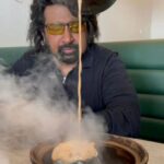 Dato Sri G Gnanaraja Instagram - At Cyberjaya @allinall.restaurant reviewing their #CuttingChai & #TandooriCoffee It's vere level taste. Being a coffee lover, I loved it. Thank you @deeban88 and management for hosting me.