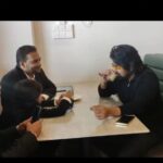Dato Sri G Gnanaraja Instagram - At Cyberjaya @allinall.restaurant reviewing their #CuttingChai & #TandooriCoffee It's vere level taste. Being a coffee lover, I loved it. Thank you @deeban88 and management for hosting me.