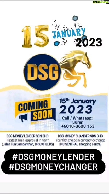Dato Sri G Gnanaraja Instagram - When i had 2 babies born - i mean i started 2 new companies on 15th January 2023, the above picture which was announced and shared on social media platforms DSG MONEY LENDER SDN BHD & DSG MONEY CHANGER SDN BHD, with my 2 most reliable pillar bankers @cimbmalaysia and @mymaybank with legal team @yslingco.legal on banking and debt recovery and with my financial team to lead and run the credit-loan operations without me in KL as that time i was in Chennai, India for Mark Antony shooting. I had to lead and make decisions on vetting loan approvals and fund disbursements to who and who through phone calls and messages. One side of my mind was about the acting career I was in Chennai and the other was i had 6 months target to hit for this 2 companies. Today i"m nearing 15th August 2023 (above 6 months), AGAIN i am in India for shooting and I am pleased to announce that both companies profit have increased with zero NPL (Non Performing Loan) settled repayments as of 31st July 2023. We have not only met our financial goals within 6 months but we exceeded them for our customers' satisfaction through our #SuperFast service. Although we do all types of loans, but we are mostly specialised in business loans above RM1Mil to RM5Mil. For special cases, businesses in need of minimum RM500K are considered for urgent approvals. @dato_.ak @ds.seow @dato_halim @datolee @iamaliabubakar @rasyidieroslan @datosriismail_dsi @datosrisalmahismail @dsshahaniza @dsrazakhan @datozainab @abangaditajaya @datosri_hanifkashem @datukseriazlan @serinaredzuawan @datukseridr.norazam @tun_shuib @surenzs @mass_adam28 All of you have my congratulations and personal appreciation for this achievement! Recognizing that this success is due to your commitment and hard work, and with deep appreciation for your achievements during the past 6 months, MY HUMBLE BIG THANK YOU MY TEAM. #teamDSG Brickfields