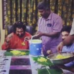 Dato Sri G Gnanaraja Instagram - Yesterday, my Vinayagar Chaturthi evening and dinner was with Actor Mohan sir who donned in one of my mooost favourite song "Raja Raja Cholan" from "Rettai Vaal Kuruvi" movie. I was a little boy in my school days watching his movies and today we exchanged numbers and became friends. P/S After eating I went to wash my hand, Mohan sir went searching for me thinking I've left, as he was finding for me together with his entourage...and the minute he saw me walking in, he asked me, "yengge pooningge, naa unggele tedene, ungge mobile number kudengge". As i gave him my number, I told him next time ill tell him before i go anywhere..we laughed and our friendship began... Midlands Temple Section 7 Shah Alam 'i-City'