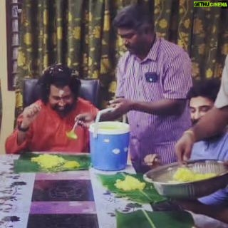 Dato Sri G Gnanaraja Instagram - Yesterday, my Vinayagar Chaturthi evening and dinner was with Actor Mohan sir who donned in one of my mooost favourite song "Raja Raja Cholan" from "Rettai Vaal Kuruvi" movie. I was a little boy in my school days watching his movies and today we exchanged numbers and became friends. P/S After eating I went to wash my hand, Mohan sir went searching for me thinking I've left, as he was finding for me together with his entourage...and the minute he saw me walking in, he asked me, "yengge pooningge, naa unggele tedene, ungge mobile number kudengge". As i gave him my number, I told him next time ill tell him before i go anywhere..we laughed and our friendship began... Midlands Temple Section 7 Shah Alam 'i-City'