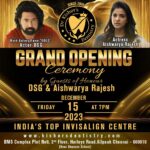 Dato Sri G Gnanaraja Instagram - Actor @datosrig & Actress @aishwaryarajessh will be our Guests Of Honour to officiate the Grand Opening Ceremony of India's Leading Diamond Invisalign Provider @drkishorsdentistry on 15th December 2023, 7pm at BMS Complex Chennai. Reposted from @harneeta_jeni Chennai, Tamil Nadu India