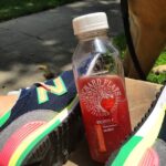 Daveigh Chase Instagram - Watermelon lifestyle 😍 #newbalance #orchardflats #coldpressed #onmybestbehavior 😇