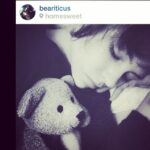 Daveigh Chase Instagram - #dreamwater #teddybear #bigkid