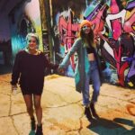 Daveigh Chase Instagram – Already missing my partner in crime <3 @breezymoonchild