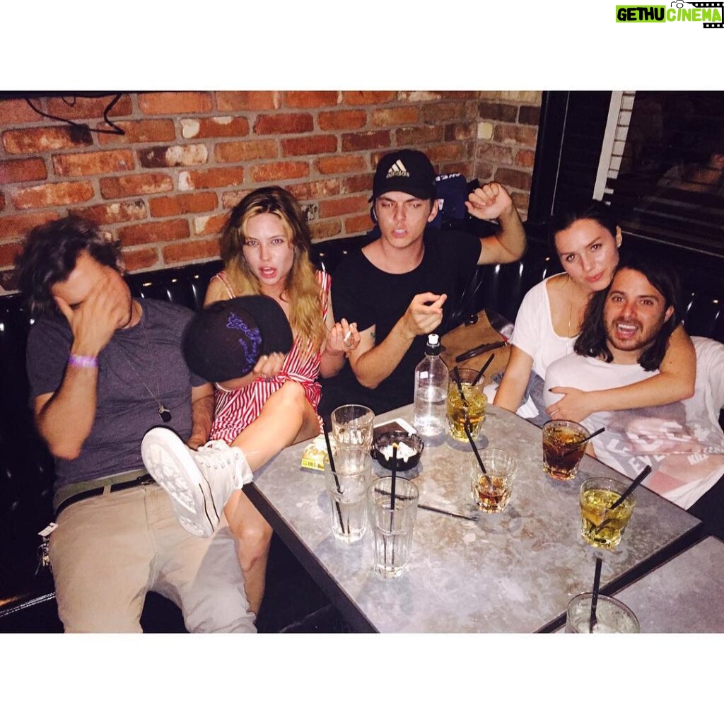 Daveigh Chase Instagram - Usual suspects @partypenguin @joekavp @andrewgoldstein @ohmygodrey #whynot