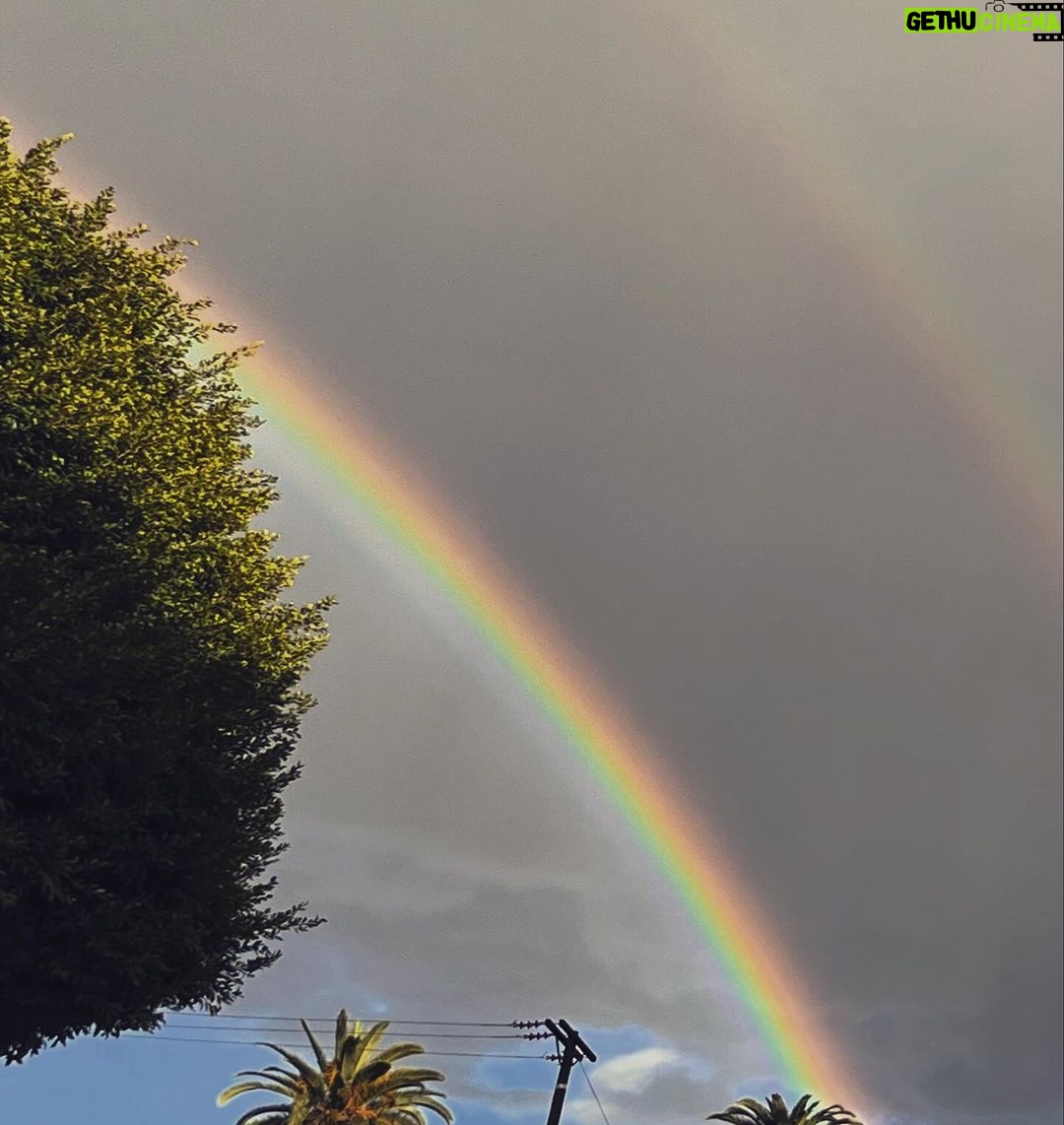 David Alan Grier Instagram - A seent a double rainbow tiday! Somethin finna happen 😐