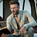 David Beckham Instagram – Loving the design and details on my opticals 👌🏼🩶 @dbeyewear