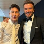 David Beckham Instagram - I cannot believe I got to meet Michael J Fox ❤️ and also a little starstruck to meet so many talented people that I’ve watched on the big screen at @bafta tonight ❤️🎬 Delighted to present the Outstanding Debut by a British writer, director or producer Award to Savannah Leaf, Shirley O’Connor & Medb Riordan for Earth Mama👏🏼🇬🇧 #BAFTA Thank you x