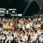 David Beckham Instagram - Amazing… a sold out stadium for our pre-season training session in Hong Kong 💗🖤 Thank you for all your incredible support and love, see you all tomorrow 🏟️ @intermiamicf #TatlerXFEST Hong Kong Stadium