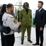 David Beckham Instagram - 40 amazing years of creativity, innovation and style at London Fashion Week 🇬🇧 @britishfashioncouncil, it’s incredible to witness the evolution of British fashion and its impact on the global stage 👏🏼 Congratulations to the designers, models, stylists and everyone behind the scenes who makes this event so special. Here’s to another 40 years of pushing boundaries and inspiring the world. #LFW40 London, United Kingdom