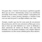 David Cristina Instagram - Escrevi um textículo sobre a polémica racial dos cartazes do António Costa. Queria ter escrito ontem, mas estava a ressacar dos Santos. Mas pronto, escrevi hoje.
