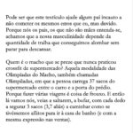 David Cristina Instagram - A masculinidade é tóxica para a zona lombar.