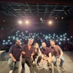 David Cristina Instagram - Ontem grande noite de standup no CineTeatro Turim totalmente remodelado. Obrigado pelo convite, Benfica! Só foi pena terem convocado também o @itsme_dagu e as suas calças.