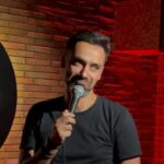 David Cristina Instagram - O casamento da Marta e da Diana: Vrrum, Vrrum… Gravado no Lisboa Comedy Club