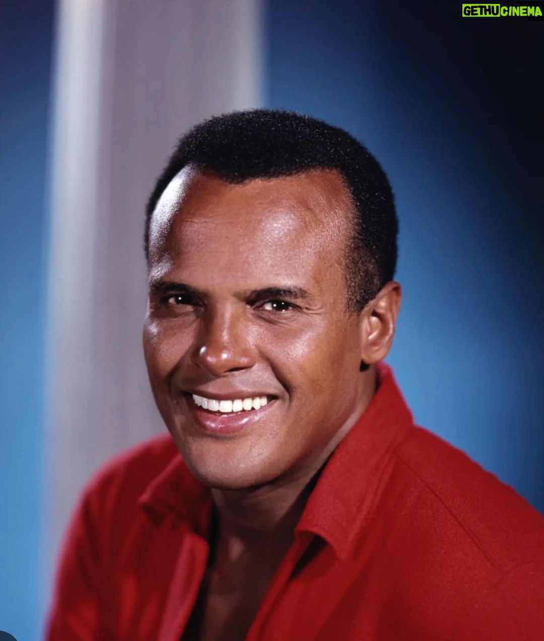 David Harewood Instagram - A beautiful man. A Warrior and legend. RIP Mr Belafonte. ❤️